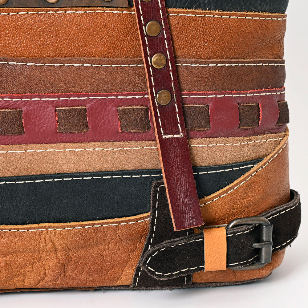 American Darling ADBG1052 Tote Hair-On Genuine Leather Women Bag Western Handbag Purse