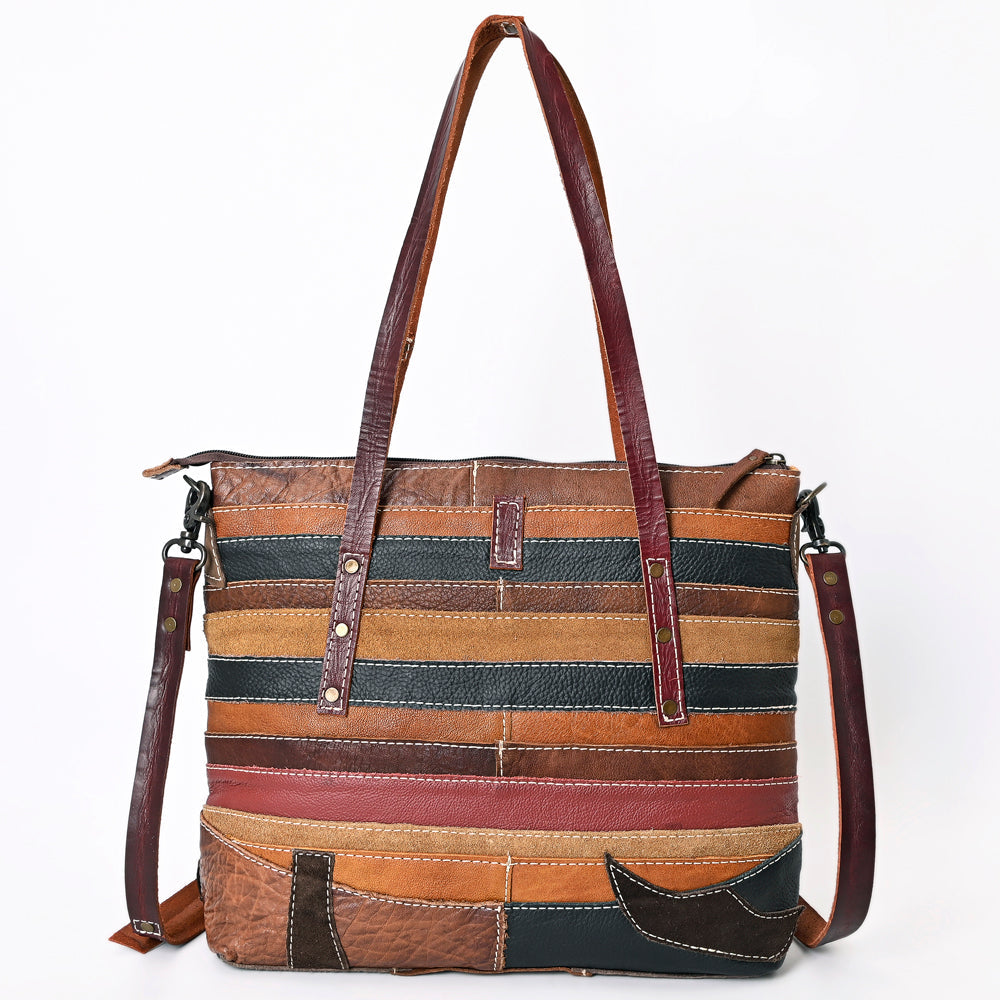 American Darling ADBG1052 Tote Hair-On Genuine Leather Women Bag Western Handbag Purse