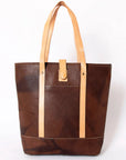 American Darling ADBGM299B Tote Genuine Leather Women Bag Western Handbag Purse