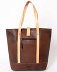 American Darling ADBGM299B Tote Genuine Leather Women Bag Western Handbag Purse