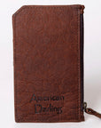 American Darling ADCCM101B Card-Holder Hair On Genuine Leather women bag western handbag purse
