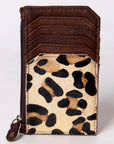 American Darling ADCCM101B Card-Holder Hair On Genuine Leather women bag western handbag purse