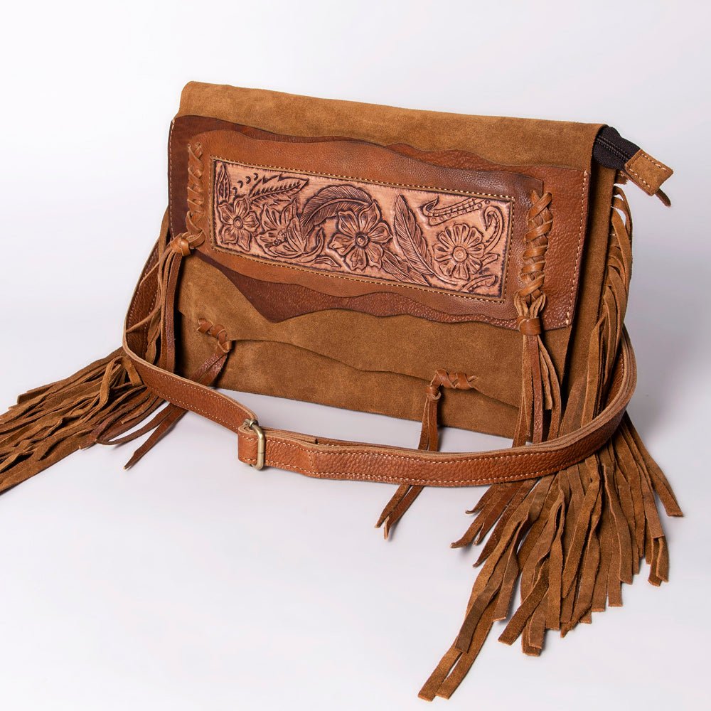 American Darling Small Crossbody Genuine Leather Women Bag Western Handbag Purse