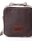 American Darling Hand Tooled Hair On Genuine Leather Women Bag Western Handbag Purse