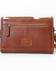 ADBG1065 American Darling Wallet Hand Tooled Hair-On Genuine Leather women bag western handbag purse