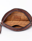 American Darling Wristlet Genuine Leather Women Bag Western Handbag Purse