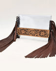 American Darling ADBGZ719 Clear Bag Hand Tooled Genuine Leather Women Bag Western Handbag Purse