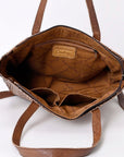 American Darling Tote Crocodile embossed Genuine Leather women bag western handbag purse