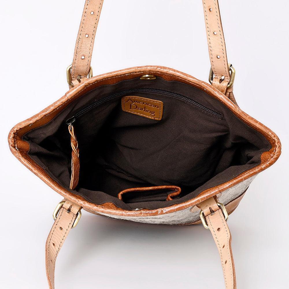 ADBGM313B American Darling Hair On Genuine Leather Women Bag Western Handbag Purse