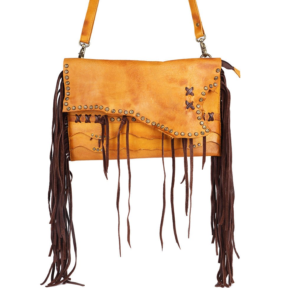 American Darling Small Crossbody Genuine Leather Women Bag Western Handbag Purse