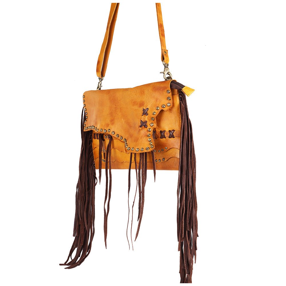 American Darling Small Crossbody Genuine Leather Women Bag Western Handbag Purse