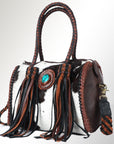 American Darling Duffel Genuine Leather Women Bag Western Handbag Purse