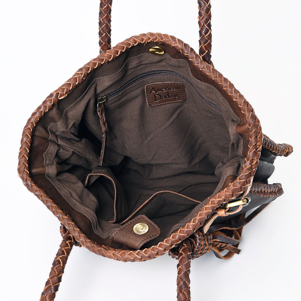 American Darling Tote Genuine Leather Women Bag Western Handbag Purse