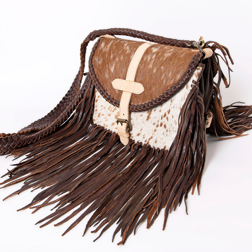 American Darling Crossbody Hair on Genuine Leather Western Women Bag | Handbag Purse for Cute