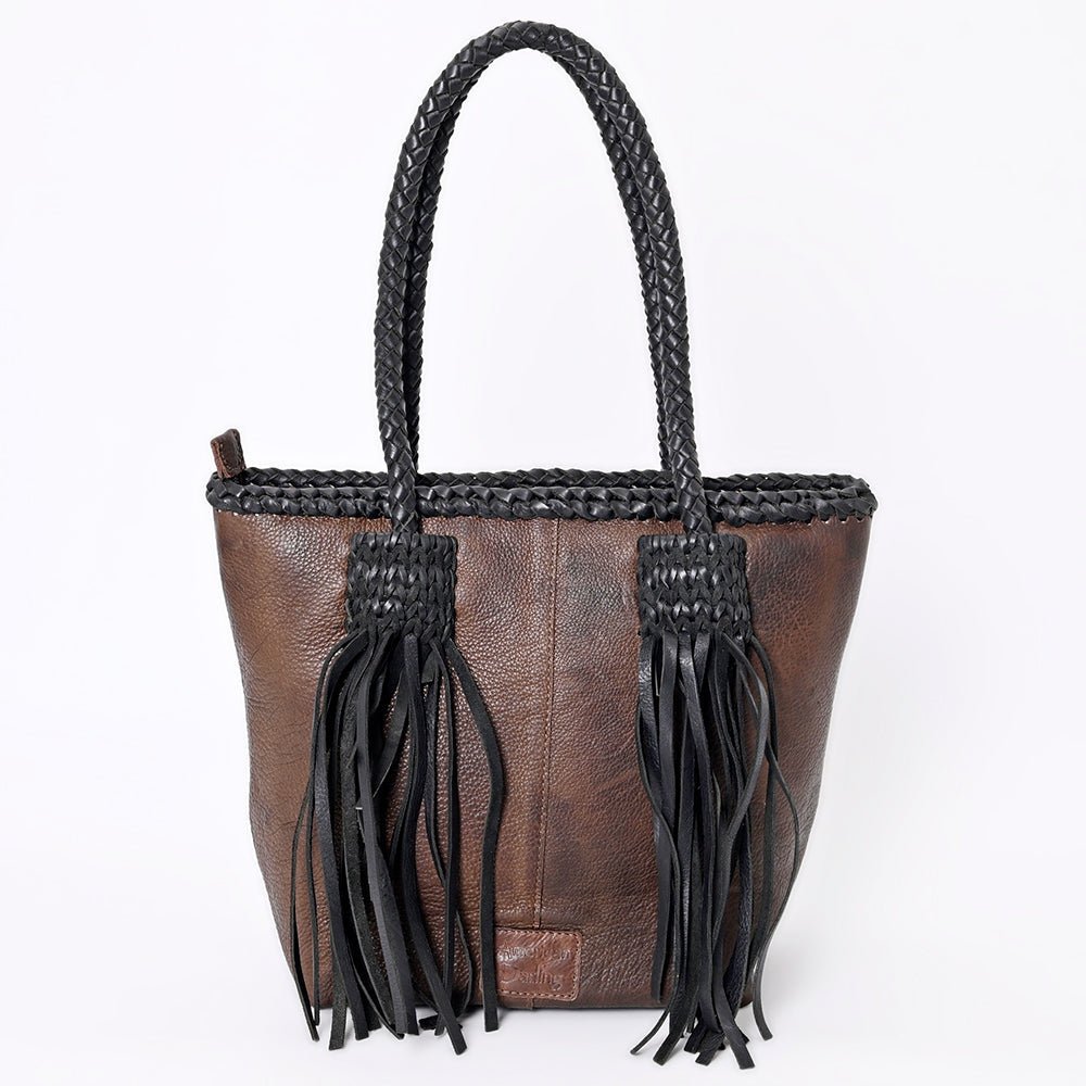 American Darling Hair On Genuine Leather Women Bag Western Handbag Purse
