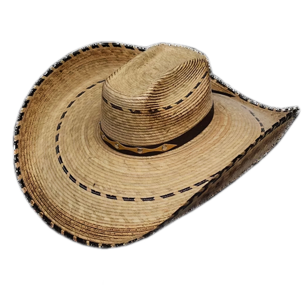 Lonestar Straw Cowboy Hat For Men &amp; Women Breathable Western Wide Brim for Sun Protection