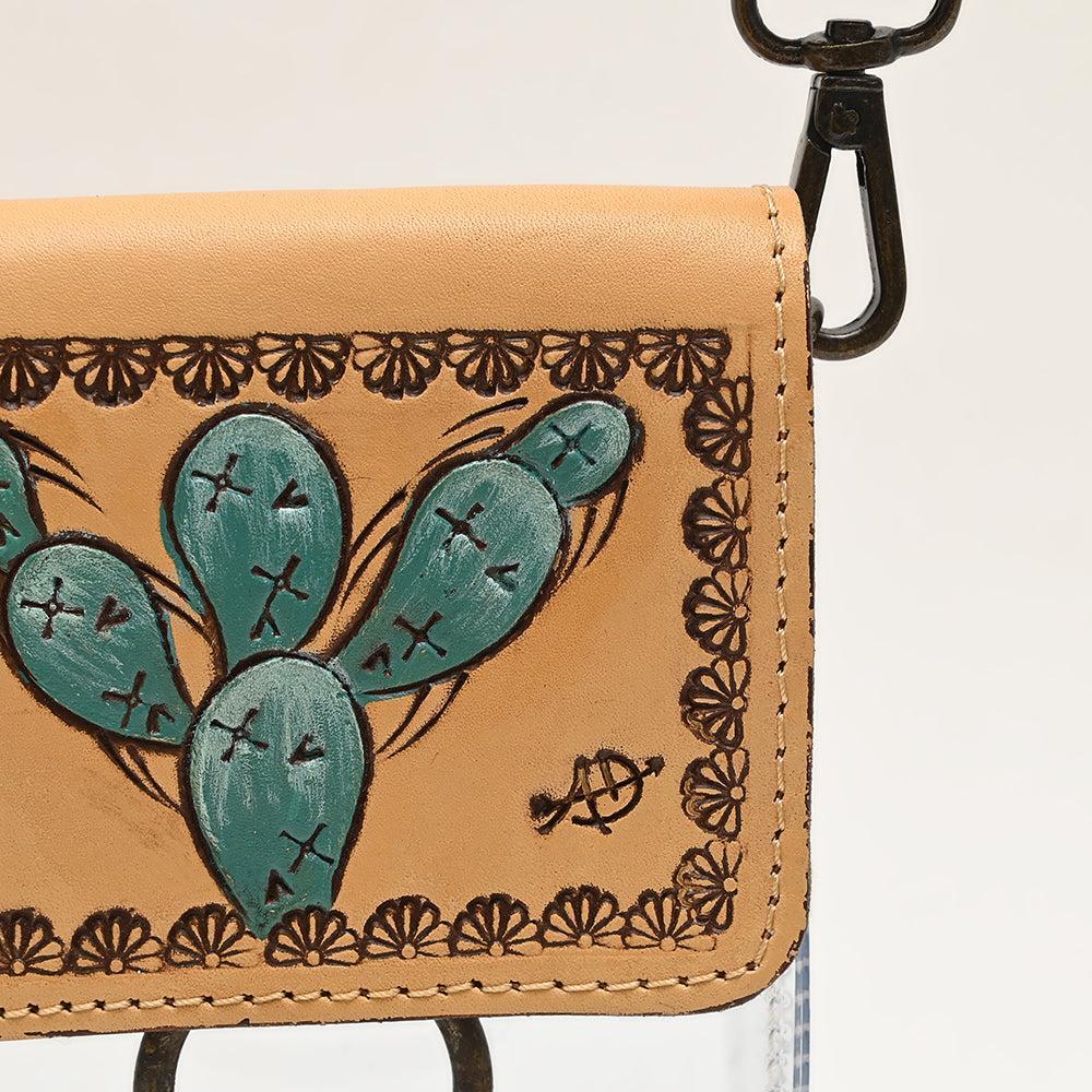 American Darling ADBGZ721 Clear Bag Hand Tooled Genuine Leather Women Bag Western Handbag Purse