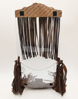 American Darling ADBGZ727 Clear Bag Hand Tooled Genuine Leather Women Bag Western Handbag Purse