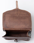 Hilason Floral  Western Horse Leather Saddle Bag Heavyduty Traditional Trail Ride