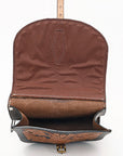 Hilason Floral  Western Horse Leather Saddle Bag Heavyduty Traditional Trail Ride