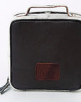 American Darling Hand Tooled Hair On Genuine Leather Women Bag Western Handbag Purse