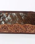 American Darling Hand Tooled Hair On Genuine Leather Women Bag Western Handbag Purse