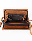 Ohlay Bags SKBM101D Organiser Hand Tooled Genuine Leather Women Bag Western Handbag Purse