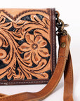 Ohlay Bags SKBM101D Organiser Hand Tooled Genuine Leather Women Bag Western Handbag Purse