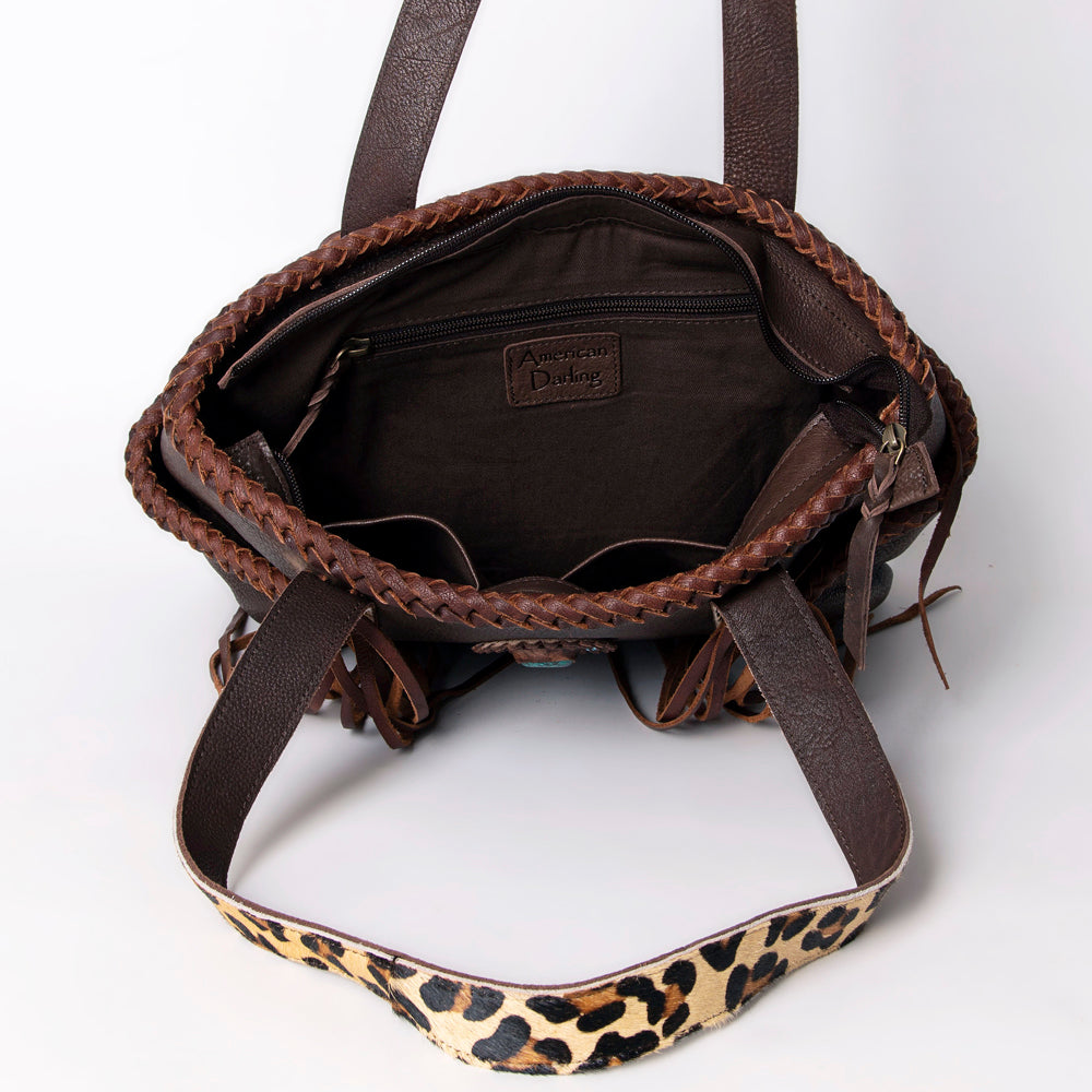 American Darling Tote Genuine Leather Women Bag Western Handbag Purse