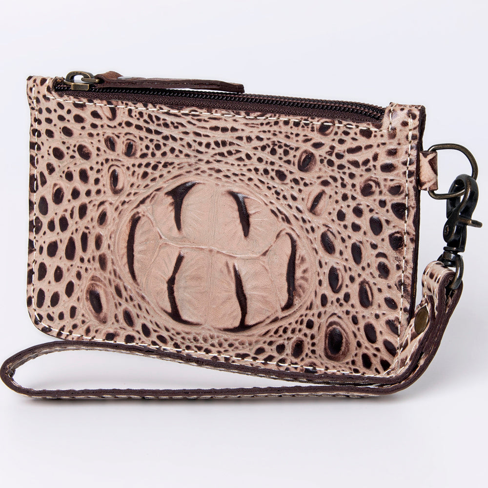 American Darling Crocodile Embossed Genuine Leather Women Bag Western Handbag Purse