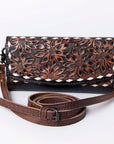 American Darling Wallet Hand Tooled Genuine Leather women bag western handbag purse