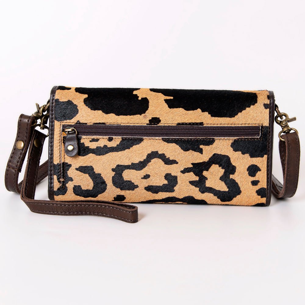 American Darling Hair On Genuine Leather Women Bag Western Handbag Purse