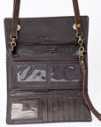 American Darling Hair On Genuine Leather Women Bag Western Handbag Purse
