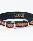 HILASON Western Genuine Leather Heavy Duty Dog Collar Floral Tooled