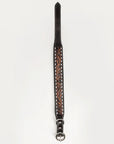 HILASON Western Genuine Leather Heavy Duty Dog Collar Floral Tooled