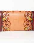 American Darling Hand Tooled Genuine Leather Women Bag Western Handbag Purse