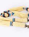 American Darling ADWSX109 Hand braided Wool strand Crossbody Handle Strap For Bags