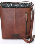 ADBG1073 American Darling Chaps Bag Hand Tooled Hair-On Genuine Leather women bag western handbag purse