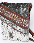ADBG1073 American Darling Chaps Bag Hand Tooled Hair-On Genuine Leather women bag western handbag purse