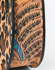 American Darling Hobo Hand Tooled Hair-On Genuine Leather women bag western handbag purse