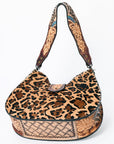 American Darling Hobo Hand Tooled Hair-On Genuine Leather women bag western handbag purse
