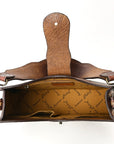 American Darling Hobo Hand Tooled Hair-On Genuine Leather women bag western handbag purse