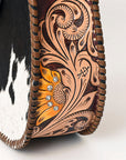 American Darling Hobo Hand Tooled Hair-On Genuine Leather women bag western handbag purse