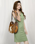 American Darling Hobo Hair-on Genuine Leather women bag western handbag purse