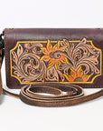 ADBG1082 American Darling Wallet Hand Tooled Genuine Leather women bag western handbag purse