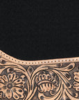 32" X 30" Hilason Horse Saddle PAD Western Contoured Wool Felt Moisture Wicking Saddle Pad Black