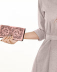 American Darling Hand Tooled Genuine Leather Women Bag Western Handbag Purse