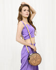 American Darling Hand Tooled Genuine Leather Women Bag Western Handbag Purse
