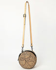 American Darling Hand Tooled Genuine Leather Women Bag Western Handbag Purse