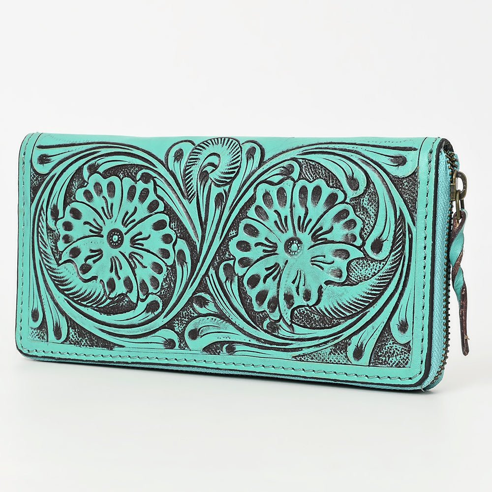 American Darling Hand Tooled Genuine Leather Women Bag Western Handbag Purse